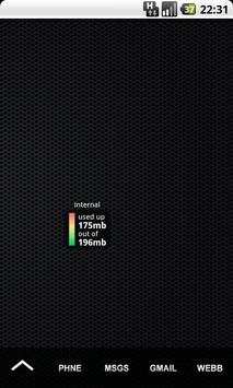 Internal Phone Storage Widget screenshot 1