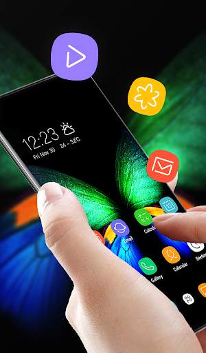 Theme for galaxy fold change your smartphone FREE screenshot 3
