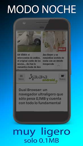 Navegador Doble screenshot 2