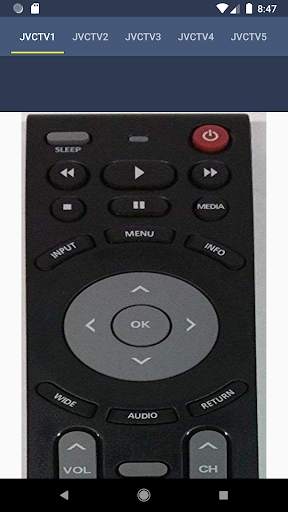 JVC TV Remote screenshot 2