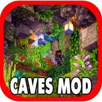 Caves and Cliffs Mod Minecraft logo