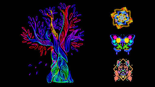 Doodle Master - Glow Art screenshot 8