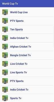 Live Cricket Tv World Cup 2019 screenshot 2