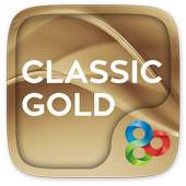 Classic Gold GO Launcher Theme 5.99