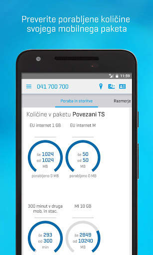 Moj Telekom screenshot 2