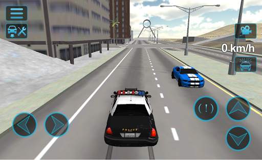 Fast Police Car Driving 3D screenshot 1