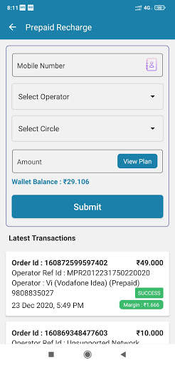 Recharge Cashback, Bill Payments & Money Transfer скриншот 4