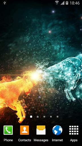 Fire & Ice Live Wallpaper screenshot 2