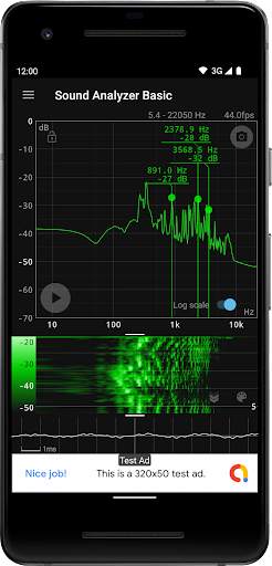 Sound Analyzer Basic скриншот 1