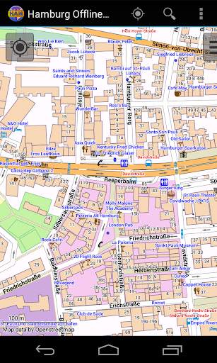 Hamburg Offline City Map screenshot 8