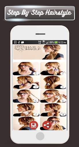 Cute Girls Hairstyle Steps DIY Home Craft Tutorial screenshot 7