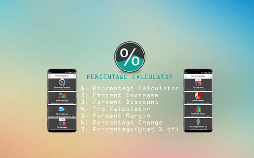 Percentage Calculator - Easily Get Math Answers! screenshot 1