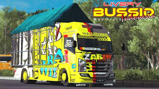 Livery Bussid MOD Truck Indonesia screenshot 1