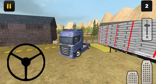 Construction Truck 3D: Prefab Transport screenshot 1
