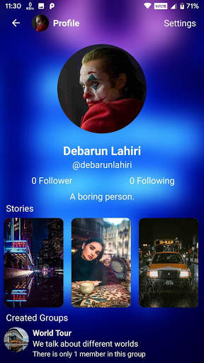 Burnab Messenger screenshot 2