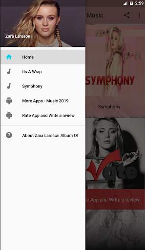 Zara Larsson Album Of Music screenshot 3