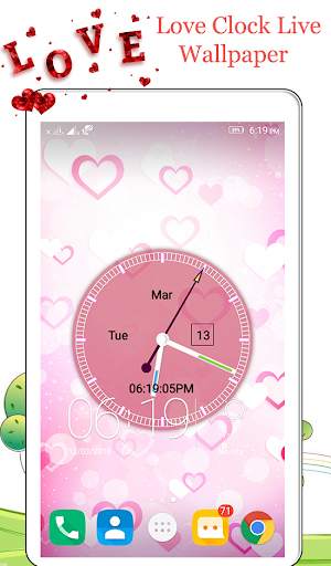 Love Clock Live Wallpaper screenshot 6