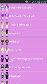 Girls skins for Minecraft screenshot 4