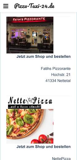 Pizza-Taxi-24.de - Mobile screenshot 6