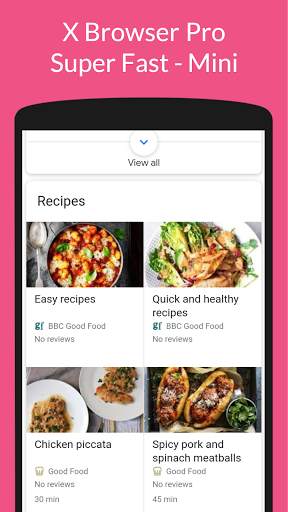 X Browser: mini & pro super fast - uc Browser mini screenshot 5