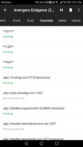 Torrent Lite (Dark Mode) screenshot 6