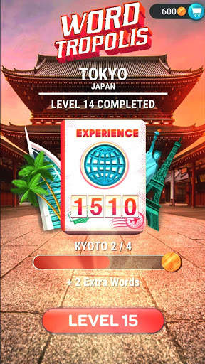 Wordtropolis: A Word Puzzle Game screenshot 2