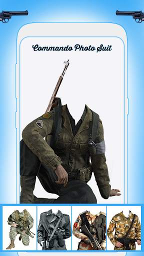Commando Photo Suit screenshot 4