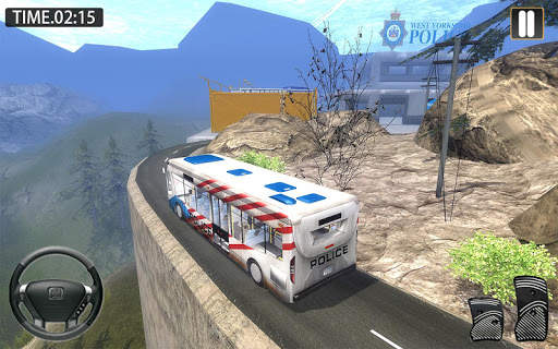 Offroad Police Bus Prisoner Transport screenshot 4