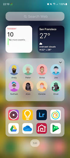 Launcher TiOS 17 Lite screenshot 4