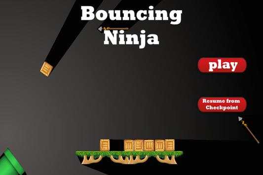 Bouncing Ninja 2 screenshot 1