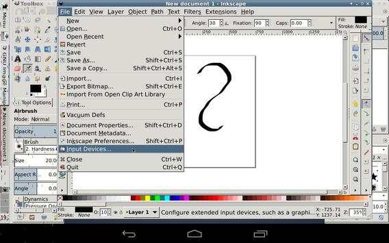 GIMP Inkscape screenshot 3