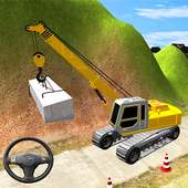 let's play the game of tunnel & construction logo