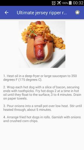 Hot Dogs and Corn Dogs recipes for free app screenshot 7