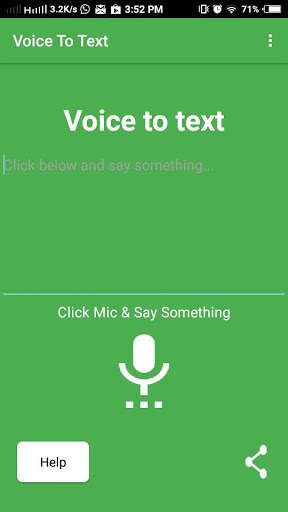 Voice to text screenshot 3