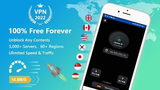 Supper Fast VPN 2022 : AR VPN screenshot 1