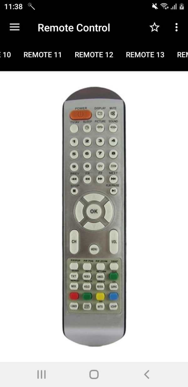 Remote Control For VIDEOCON TV screenshot 3