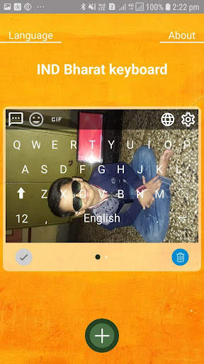 IND Bharat keyboard - awesome photo keyboard स्क्रीनशॉट 2