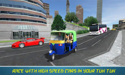 Tuk Tuk Auto Rickshaw Driving screenshot 1