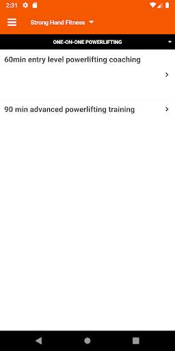 Strong Hand Fitness screenshot 2