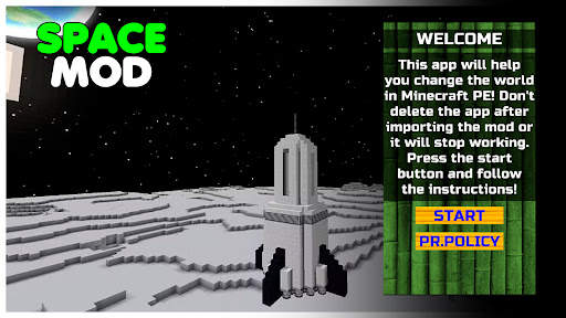 Space Mod for Minecraft PE screenshot 3