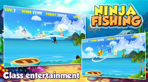 Ninja Fishing screenshot 4