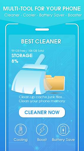 Hyro cleaner: Junk clean, phone booster screenshot 1