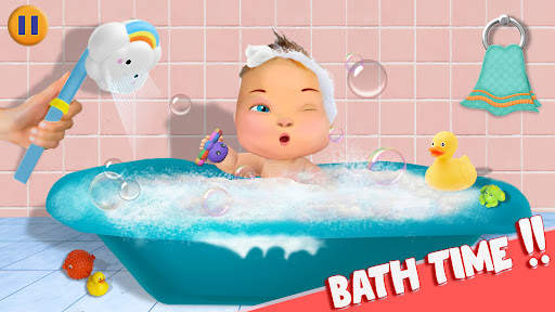 Newborn Care Babysitter Games screenshot 2