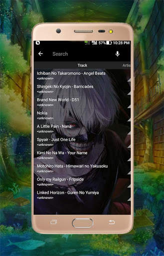 Ken Kaneki Mp3 Player screenshot 2