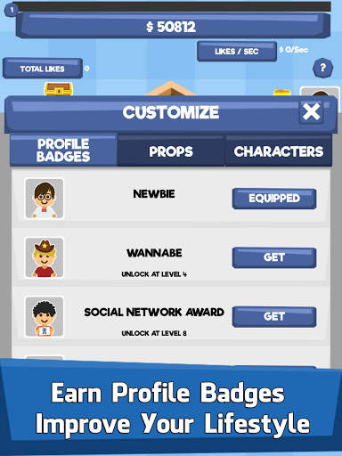 Social Network Tycoon - Idle Clicker & Tap Game screenshot 5