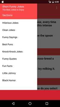 Short Funny Jokes screenshot 1