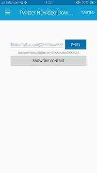 Twitter HDvideo Downloads screenshot 1