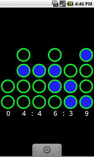 Binary Clock Wallpaper (Lite) screenshot 2
