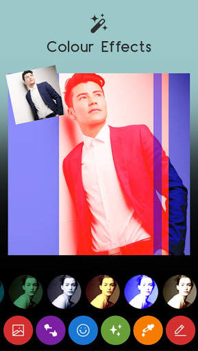 Color Shades on Photo : Lighting Color Photo Frame screenshot 4