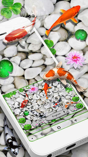 Koi Fish Keyboard Theme screenshot 1